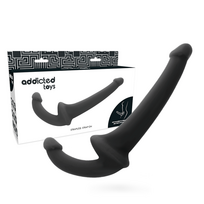 ADDICTED TOYS - Juodas dildo be tvirtinimo