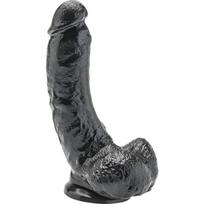 GET REAL - Juodas dildo 20,5 cm