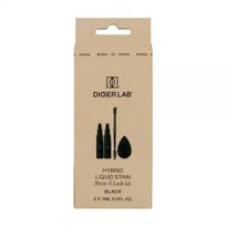 DIDIER LAB antakių ir blakstienų dažymo rinkinys HYBRID TINT, Black, 1 vnt.