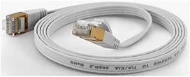 Wantec Patchkabel FTP CAT6 q=1,6x6,5mm 0,50m baltas