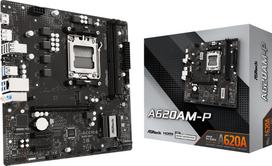 ASRock A620AM-P Motherboard, AM5, AMD A620, ATX, DDR5 | 90-MXBVJ0-A0UAYZ | 4711581495111