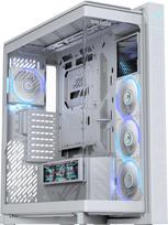 ASUS ROG CRONOX GR801 CURVE Midi Tower PC Case, E-ATX, Tempered Glass, 4 ARGB Fans, White | 90DC00T3-B09030 | 4711636579032