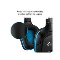 Wired headphones 3.5 mm Jack with microphone Logitech G432 black