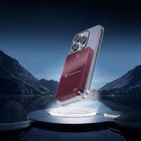 Powerbank compatible with MagSafe Forcell F-Energy SuperSlim F10K8 QC4.0 PD3.0 15W 10000 mAh cherry