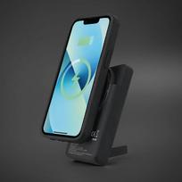 Powerbank compatible with MagSafe Forcell F-Energy MagStand QI2 F5K10 QC3.0 PD3.0 20W 5000 mAh black