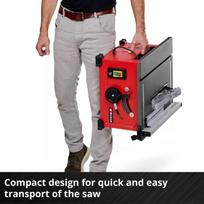 Einhell table saw TC-TS 8 red, 900 watts