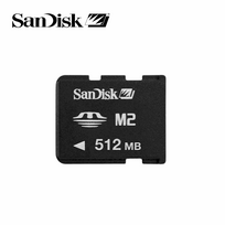SANDISK M2 Memory Stick Micro 512Mb (USED, TESTED)