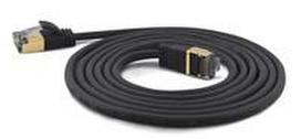 Wantec Wantec Papildoma dünnesCat.7 RohCable SSTP 7 kat. RohCable - S / FTP (S- STP) - RJ- 45 - RJ- 45 - juoda (7197)