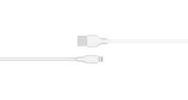 388 USB-A – Lightning laidas DELTACO, 1 m, baltas / IPLH-401-1 / 1903213