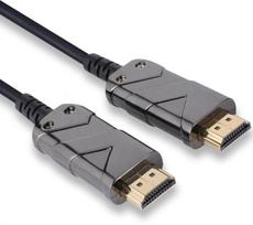 PREMIUMCORD Ultra High Speed HDMI 2.1 optinio pluošto kabelis 8K@60Hz, paauksuotas 25m