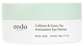 Ondo Beauty 36.5 BAN-JJAK Caffeine  AND  Green Tea Antioxidant Eye Patches Eye Mask 90 g