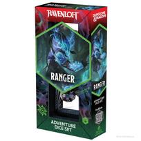Dungeons & Dragons Adventure Dice - Ranger: Black, Blue