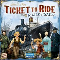 Ticket to Ride: Rails & Sails (Pažeista pakuotė)