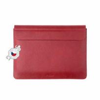 Dėklas Fixed Skórzane etui FIXED Oxford dla Apple MacBook Pro 14'' (2021/2023/2024) raudona