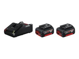 Bosch Group Bosch Starter Set 2 x GBA 18V 4.0Ah + GAL 18V-40 Professional Adapter 14.4 - 18V
