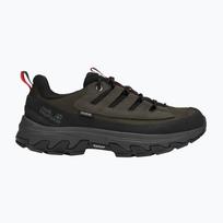 Vyriški žygio batai Jack Wolfskin Apex Hike Texapore Low obsidian moss