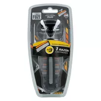 Body-X Fuze 3 peilių skustuvas + 3 atsarginės galvutės