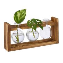 Vazų rinkinys Relaxdays, 3 vnt, 28 × 13 × 6,5 cm