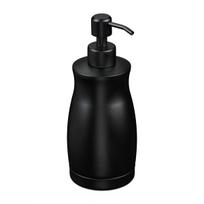 Skysto muilo dozatorius Relaxdays, 400 ml, Juoda, 7,5 × 20 × 8,5 cm