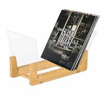 Vinilo plokštelių laikiklis Relaxdays, iki 50 plokštelių, 37,5 × 21 × 19 cm