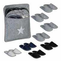 Veltinės svečių šlepetės Relaxdays, 8 poros