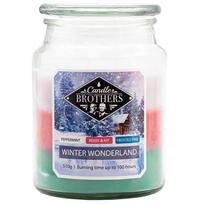 Kvapioji žvakė Candle Brothers, Winter Wonderland, Ø 10 × 15 cm