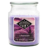 Kvapioji žvakė Candle Brothers, Lavender, Ø 10 × 15 cm