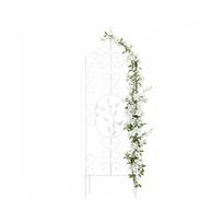 Vijoklinių augalų grotelės Relaxdays, 1 vnt, Balta, 116 × 35 cm