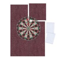 Smiginio lentos apsauga Relaxdays 10052457_114, 6 segmentai, 90 × 60 × 1,4 cm