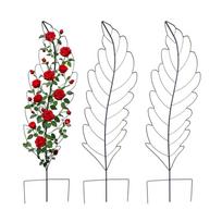 Vijoklinių augalų grotelės Relaxdays 10053103.0, 3 vnt, 40 × 150 × 1 cm