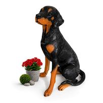 Sodo šuns figūrėlė Relaxdays 10053582_9269 Dobermann, 83 × 39 × 52 cm