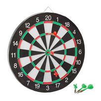 Smiginio lenta Relaxdays „Board X2“, dvipusė, su 6 strėlėmis