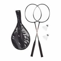 Badmintono rinkinys Relaxdays, 2 raketės, 2 kamuoliukai