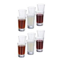 Taurelės Relaxdays 10023423.0, 12 vnt., 4 cl, 4,5 × 7 × 4,5 cm