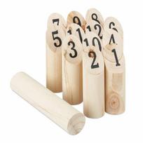 Lauko mėtymo žaidimas Finn Kubb Relaxdays 10023484.0, 12 dalių