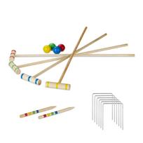 Lauko kroketas Relaxdays, 2–4 žaidėjams, 78 × 8 × 13 cm