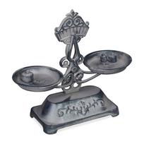 Dekoratyvinės virtuvinės svarstyklės Relaxdays 10026409.0, 3 svareliai, 27 × 24 × 10,5 cm