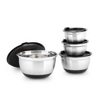 Dubenėlių rinkinys Relaxdays BOWLY, 4 vnt, 14,5 × 25,5 × 25,5 cm