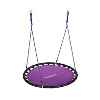 Pakabinamos sūpynės Relaxdays 10026652_51, lizdo formos, Ø 120 × 5,5 cm