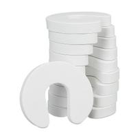Durų pirštų apsaugos Relaxdays 10027785.0, 10 vnt, Balta, 9 × 2 × 10,5 cm