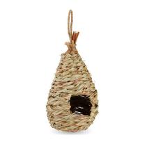 Paukščių namelis Relaxdays 10031001.0, 1 vnt, Ruda, Ø 12 × 29 cm