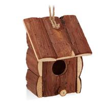 Paukščių namelis Relaxdays 10031002.0, Ruda, 12 × 16,5 × 9,5 cm