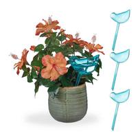 Automatinio laistymo rutuliai Relaxdays, 4 vnt, Mėlyna, 6 × 25,5 cm