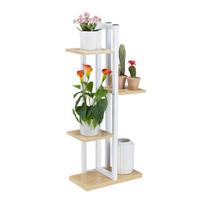 Gėlių stovas Relaxdays, 4 lentynos, 42,5 × 93 × 22,5 cm