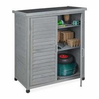 Lauko spintelė Relaxdays 10038667.0, 3 lentynos, 86,5 × 97 × 47 cm