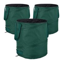 Sodo atliekų maišai Relaxdays, 3 vnt., po 60 l, Ø 40 × 48 cm