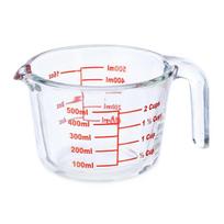 Matavimo puodelis Relaxdays, 500 ml, 13 × 9 × 17,5 cm