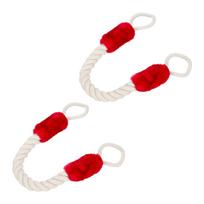 Durų apsaugos virvės Relaxdays 10039540.0, 2 vnt, 60 × 4,5 cm