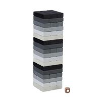 Stalo žaidimas bokštas Relaxdays, 2–4 žaidėjams, 26,5 × 7,5 × 7,5 cm