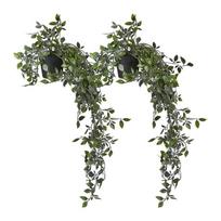 Dirbtinių pothos augalų rinkinys Relaxdays 10045556.0, 2 vnt, 60 × 20 cm